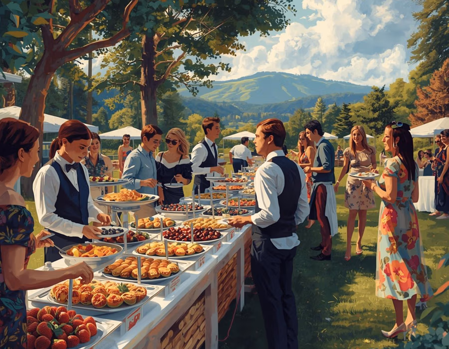 Outdoor Catering - Services - Andiamo